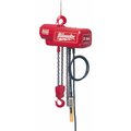 Milwaukee Tool 1-Ton Electric 10 Ft. Lift Height Chain Hoist 9565